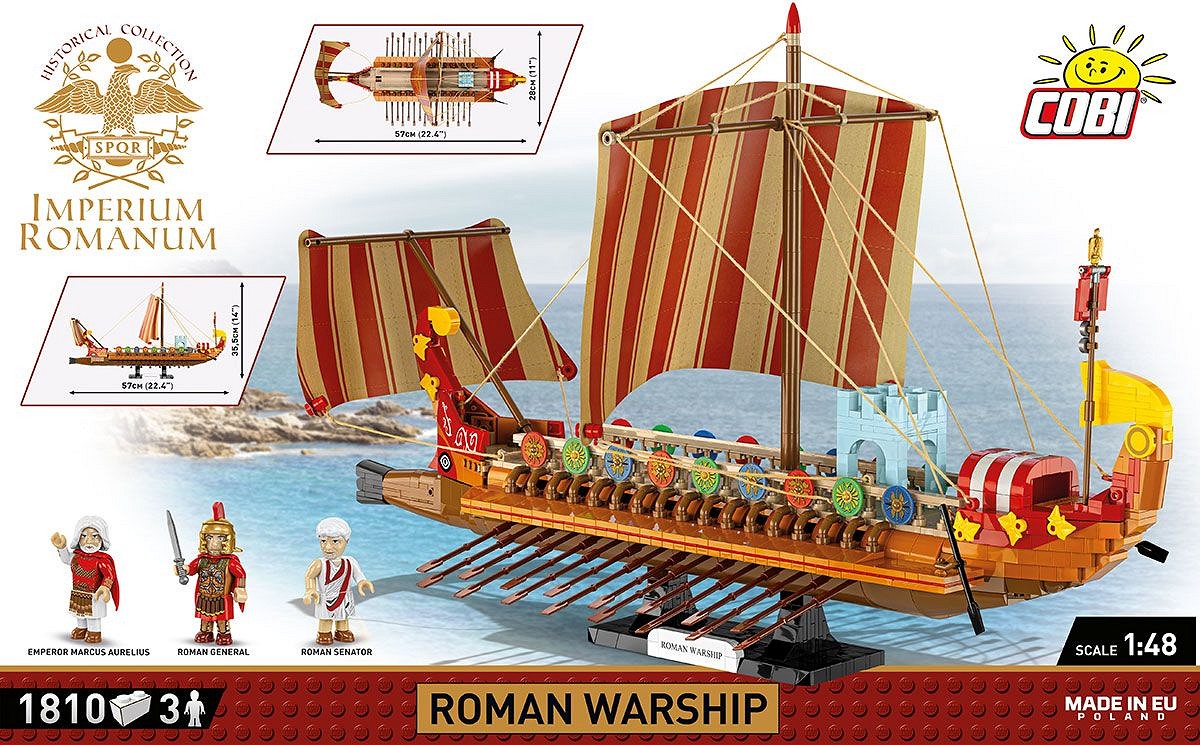 Roman Warship (COBI-20071) \ Imperium Romanum \ Cobi.eu